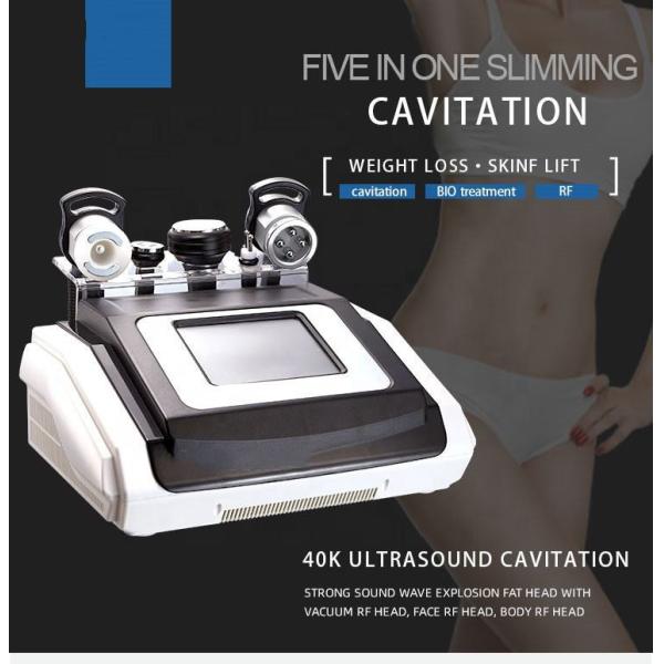 Жирная потеря 5 в 1 приборе ультразвукового тела вакуума 40K RF машины кавитации тонком