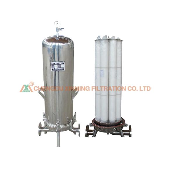 High Precision Stainless Steel Filter Press Water Cartridge Filter ≥0.8MPa Pressure