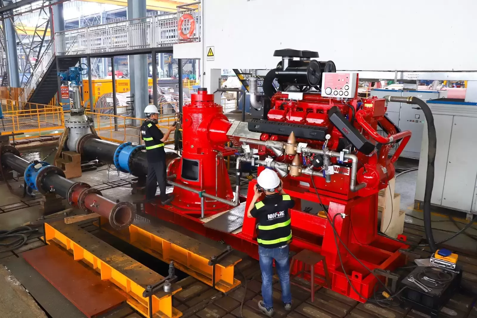 UL/FM Certified Diesel Engine Driven Fire Pump 3000 GPM NFPA 20 Compliant Fire Protection System SCF250-200-450