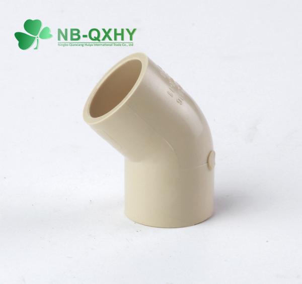 Alimentação de água CPVC Tubos de fixação Cap final/Plug Cotovelo e lateral 90°Tee para eficiência