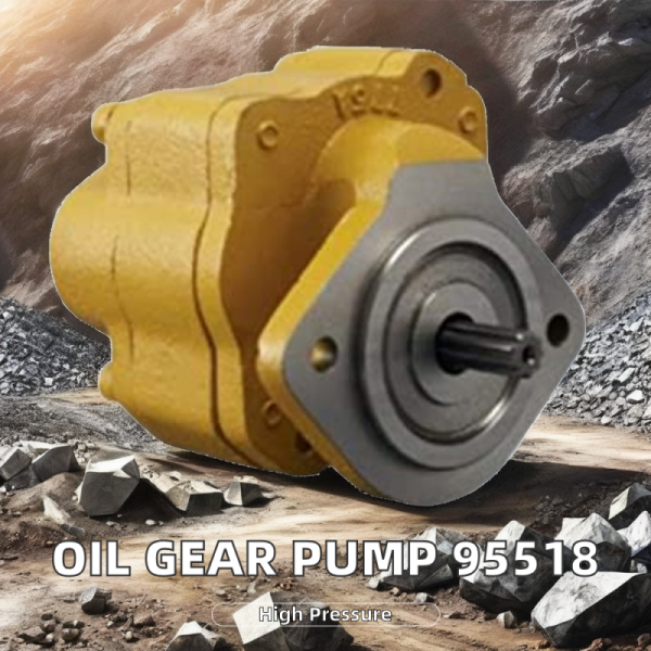 High Pressure Hydraulic Oil Gear Pump 95518-03001 OEM Customized for Komatsu Wheel Loader FURUKAWA FL230 Excavator Pilot Pump
