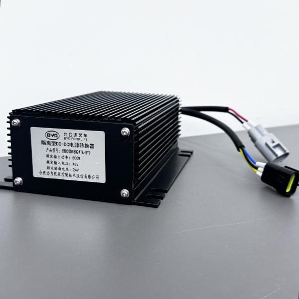 Convertidor CC-CC automotriz aislado 48V-24V 500W para OEM de carretilla elevadora BYD