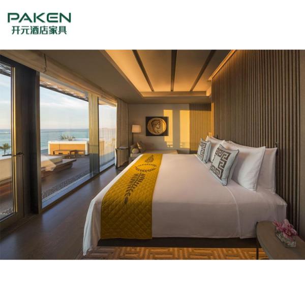 Мебель гостиницы грецкого ореха квартиры твердая деревянная изготовленная на заказ