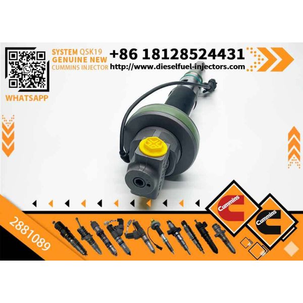 Factory Wholesale of High Quality Components in Stock Diesel Fuel Injectors 2881089 for QSK19 QSK38 Diesel Engine