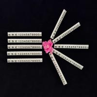 Black ABS Plastic Mini Price Tag Cube 5 x 3 mm for Jewelry and Watch Store Display