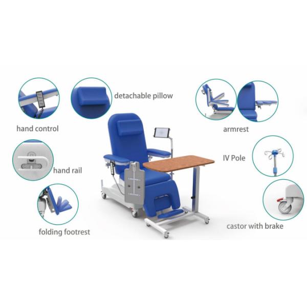 Медицинский стул донорства крови оборудования терапией стула гемодиализа ME340