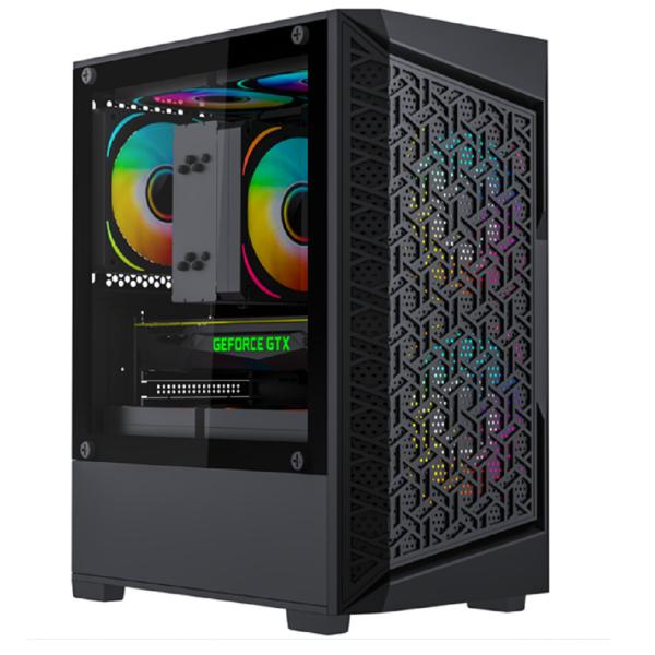Supports MATX And MINI-ITX Motherboards 5 Fans Computer Case For Efficient Cooling USB 3.0 Interface Graphics Cards Up To 275mm Long