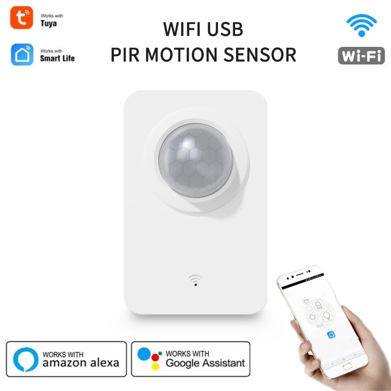 Датчик движения 10M WiFi PIR жизни сигнала тревоги самолет-нарушителя умный