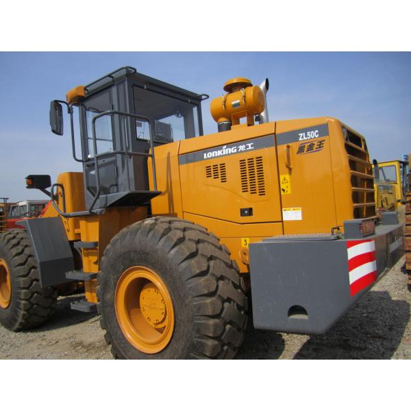 LONKING ZL50C 5 Ton Front End Loader Hydraulic Power 4 Wheel and Used with Wheelloader