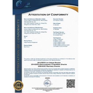 Zhengzhou Aite Intelligent Technology Co., Ltd. Certifications