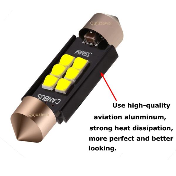 Festoon Super Bright 41mm C5W Car Dome Light Bulbs