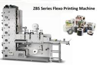 3 largeur UV de Web de la machine d'impression de label des couleurs 60m/Min Flexo 320mm