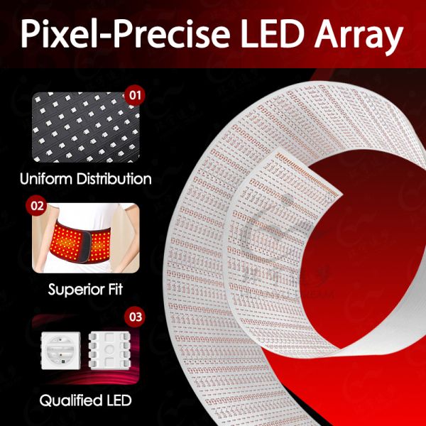 Pet joint therapy belt, warming mat Customizable for animals Composite double-sided aluminum substrate design Constant Current Flexible PCBA Infrared Red Light 