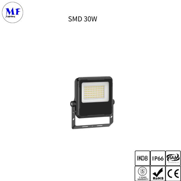 Energy Saving LED Flood Light 30W-500W IP66 CCT Angle Adjustable For Hotel Landscape Display
