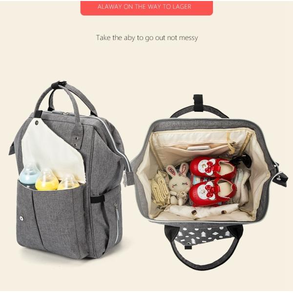 Fashion Waterproof Diaper Bags Mummy Maternity Nappy Changing Bag Large Capacity Travel Backpack drop shipping for Mom&Dad