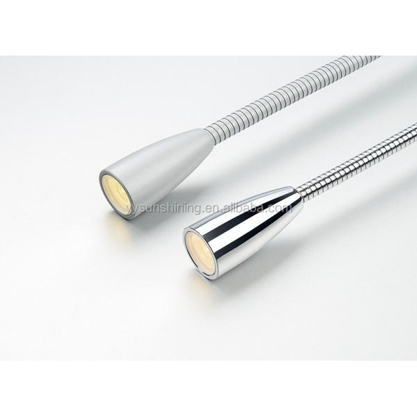 LED Modern Hotel Wall Lamps with Double Head and PP Shade CRI 80 Lifespan 30000 hours