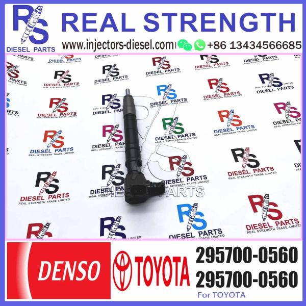 Common Rail Injector 295700-0560 23670-0E020 23670-09430 23670-11020 23670-19025 236700E020 For Toyota 2.4d 2GD-FTV REVO