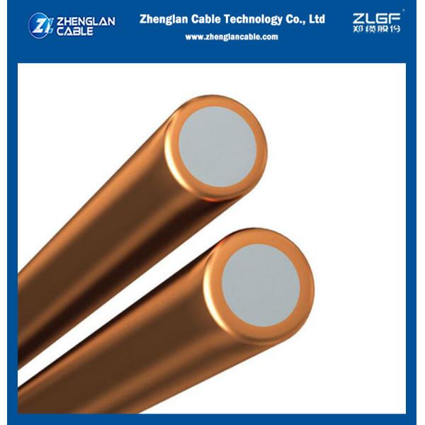 Медно-плавильный проводник из стали 4AWG ((1/5.19 мм) HS 40% проводимость ASTMB910/B910M