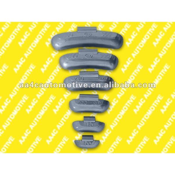 L'agrafe sur roue d'avance contrepoids des machines de service du pneu 30g-300g