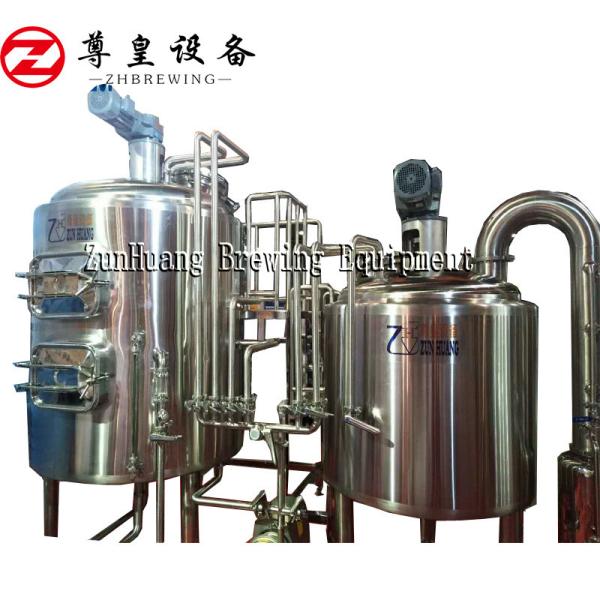 Steam Heating 300L Craft Beer Equipment With Touch Screen