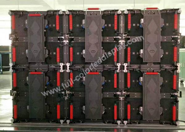 Curved Advertising LED Displays , arc outdoor / indoor LED video wall signs for rental stage