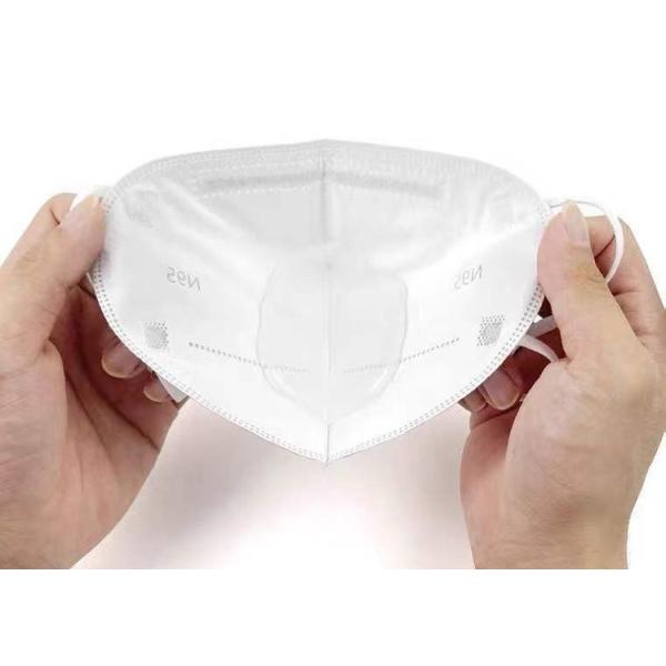 стороны маски 5Ply Breathable медицинской N95 белой устранимой защитное