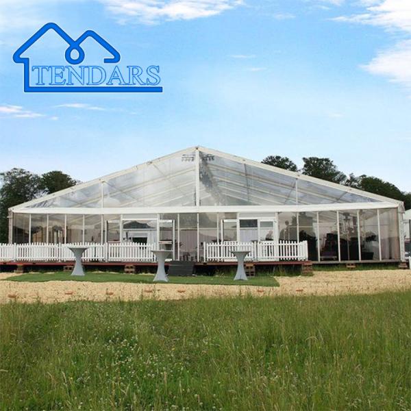 Large Outdoor Wedding Marquee Tent Clear Span 30m For Party UV Resistant Outdoor Wedding Ceremony Tent