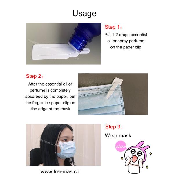 T - Shirt Fresh Air 0.4mm Perfume Paper Clip