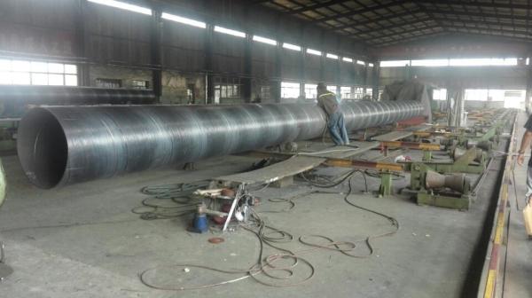 Piling Spiral Welded Steel Pipes with big diameter and corrosive coating
