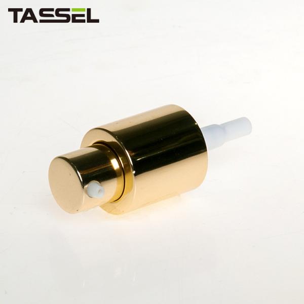 Gold Coated Hand Cream Pump Dispenser 20 410 0.2ML Durable Airless Foundation Pump