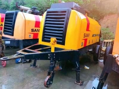 6735×2125×2200mm Refurbished Concrete Trailer Pump 50-90m3/h Max Output
