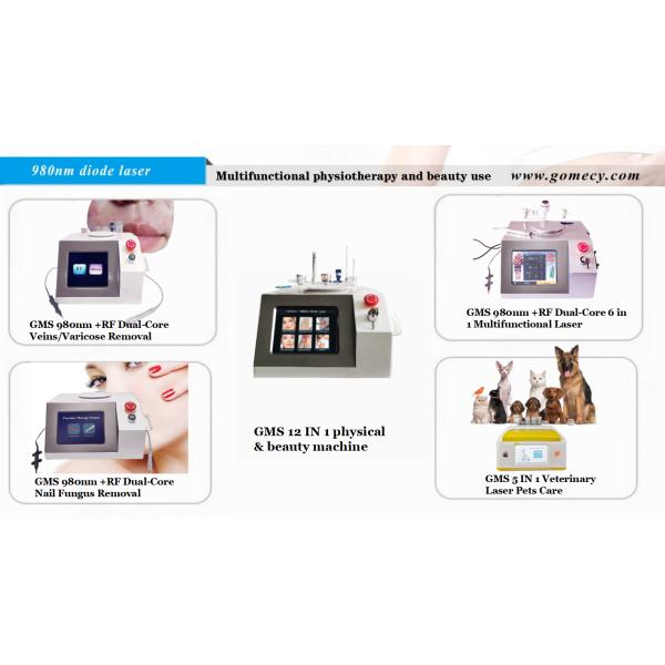 980+1470nm Laser Devices Mini Invasive Endovenous Laser Varicose Vein Surgery
