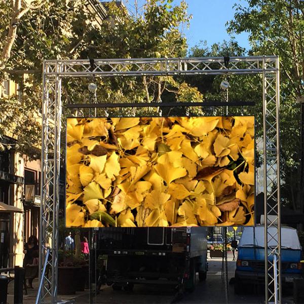 Стена СИД дисплея СИД 5000nits на открытом воздухе этапа P4.81mm арендная видео-