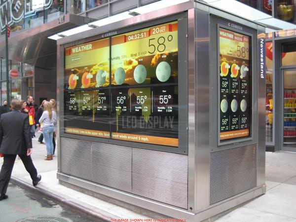 P3.91mm Transparent Led Curtain Display High-Definition Glass LED Screen Wall