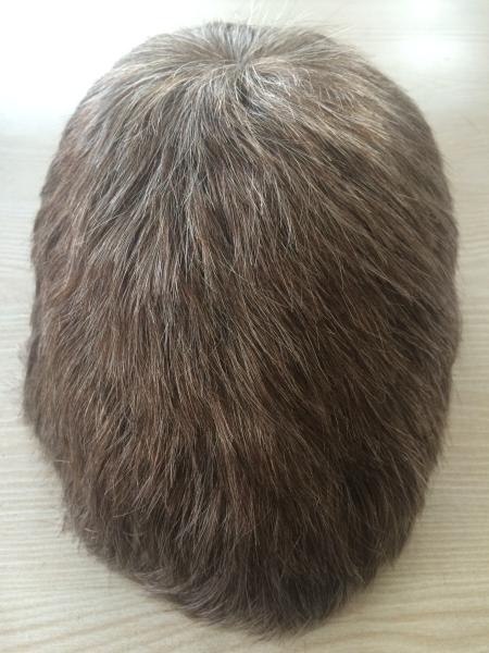 Perruques avant en dentelle pour hommes non chirurgicales Perruques de remplacement de cheveux pour hommes moyens