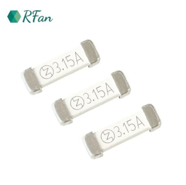 R1032.3A Fusível montado na superfície 3.15A 125V-500V DC Fusíveis de chip SMD de ação rápida