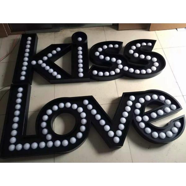 KooSion outdoor metal letter luminous business signs