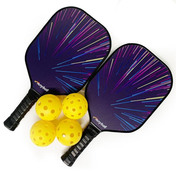 Pickleball Paddles Custom Glass Fiber Pickleball Paddle Set Honeycomb Core