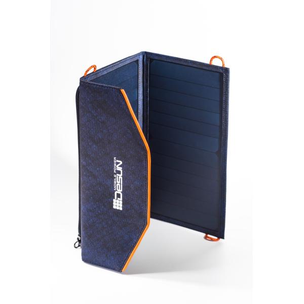 2 USB Ports 12W Solar Laptop Bag Outdoor Sunpower Customized For Electronic Devices