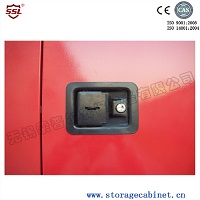 Красный шкаф хранения Combustible жидкостей химический с 4gallon