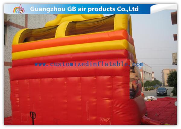 Cartoon Giant Commercial Water Slip And Slide Inflatable Toys For Adults And Kids