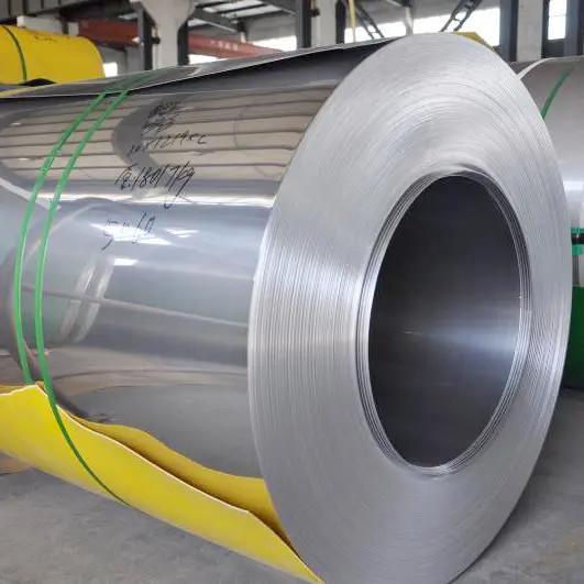 Folha de aço inoxidável laminada linha fina 2B 321 316l 2mm da bobina