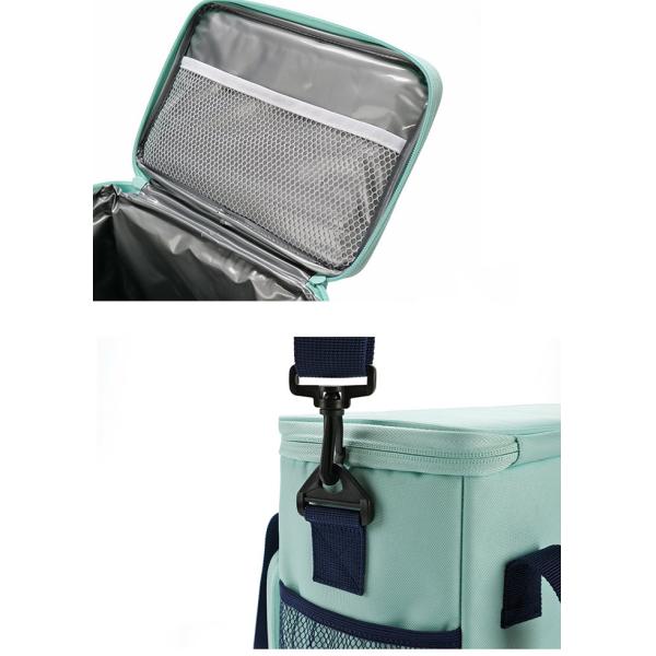 27x21x15 CM Student Lunch Bag , Insulated Thermal Bags With Aluminum Layer