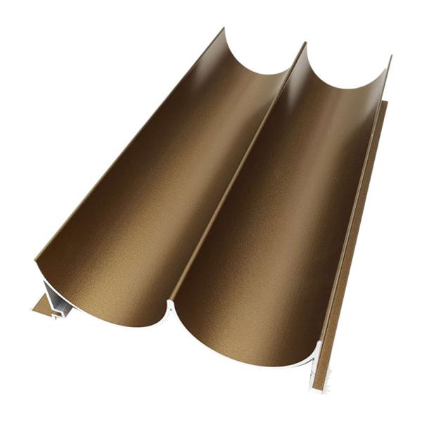 Convex Aluminum Cladding Panels T3 Anodized Powder Coating