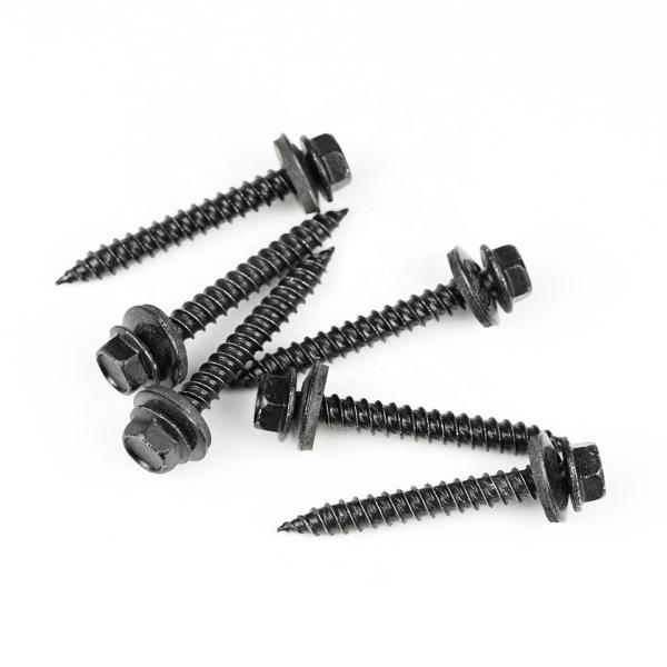 ZINC Finish Flange Hex Head Wood Screw for Wooden Building Materials and Structures