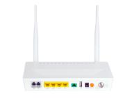 Pilha IPv4 e IPv6 dupla do apoio do gigabit GEPON ONU 1 USB 4GE 2POTS WIFI CATV dos ethernet 4