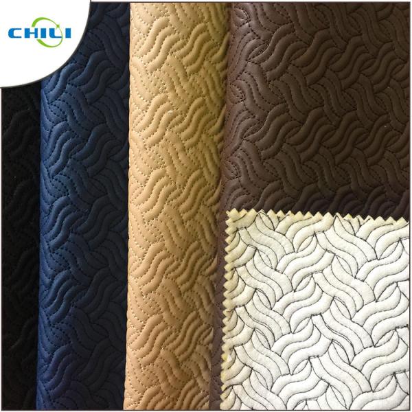 Strong Teal Faux Leather Material Rolls Padded Comfortable Touching Feeling