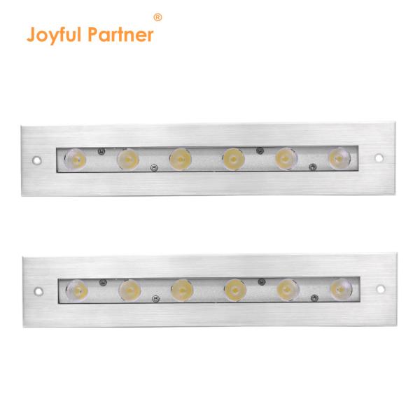 Underwater Linear Light 316 Stainless Steel DMX 512 RGB 12W DC24V Asymmetrical Lens RGB3IN1