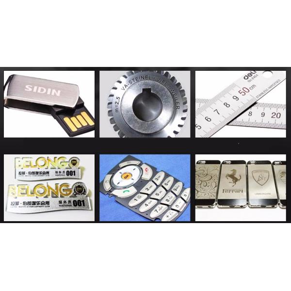 Jewelry / Stainless Steel Mini Laser Engraver , Portable Fiber Laser Marking Machine