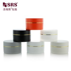 Double Wall pp jars 100ml 150ml 200ml 250ml Frosted Face Hand Hair Skin Care Lotions Makeup Cream Jar Container